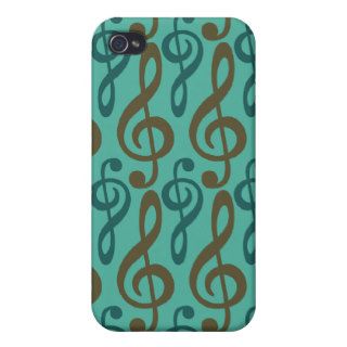 Treble Clef Themed iPhone Case iPhone 4 Cover