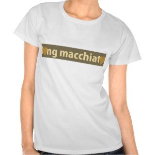 Long Macchiato T Shirt