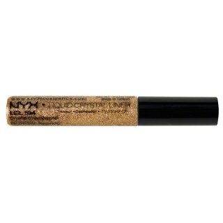 NYX Liquid Crystal Liner, Crystal Champagne, 0.17 Ounce  Eye Glitter And Shimmer  Beauty