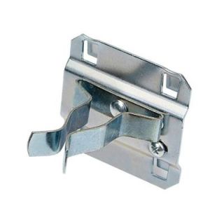 LocHook Extended Spring Clip, Hold Range 3/4 in.  1 1/4 in. for Stainless Steel LocBoard, 3 pk 63107