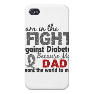 Dad Means World To Me Diabetes Covers For iPhone 4