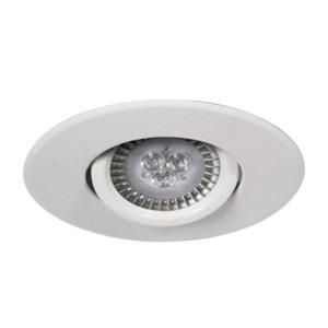 BAZZ 300 Series 4 in. Recessed White LED GU10 Light Fixture Kit (4 Pack) 300LED5W