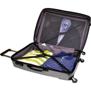 Traveler's Choice Silver Rochester Polycarbonate 29 inch Hardside Spinner Upright Traveler's Choice 28" 29" Uprights