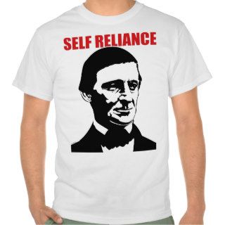 Ralph Waldo Emerson "SELF RELIANCE" shirt