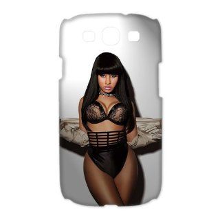Custom Nicki Minaj 3D Cover Case for Samsung Galaxy S3 III i9300 LSM 2635 Cell Phones & Accessories