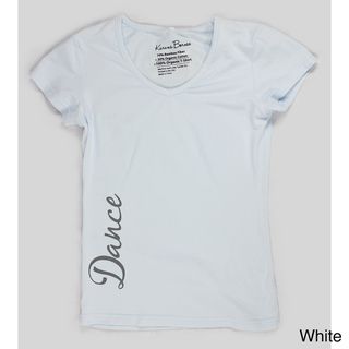 'Dance' 100 percent Organic Bamboo Print T shirt Women's Clothing