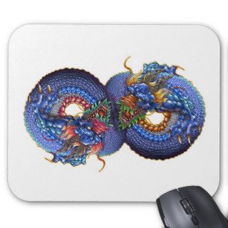 Blue Dragons Mousepad
