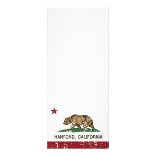 California State Flag Hanford Invitation