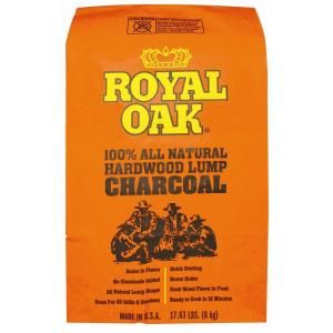 Royal Oak 100% All Natural Hardwood Lump Charcoal 17.6 lbs. 195228017