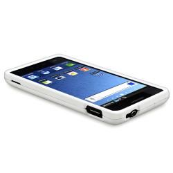 BasAcc White Snap on Rubber Coated Case for Samsung SGH i997 Infuse 4G BasAcc Cases & Holders