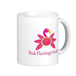 Pink Flamingo Society Mug