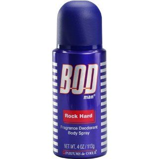 Bod Man Rock Hard 4 oz Deodorant Spray Health & Personal Care