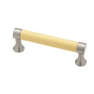 Betsy Fields Butter and Satin Nickel Pull PBF455Y BTR C   Cabinet And Furniture Pulls  