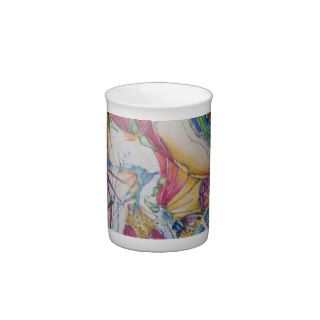 Limited Edition Porcelain Cup, artist Kim Brooks Porcelain Mugs