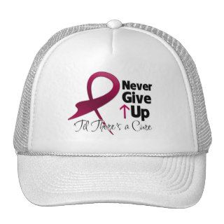 Multiple Myeloma  Never Give Up Trucker Hats