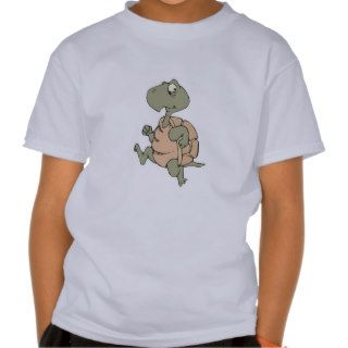 funny running turtle tshirts