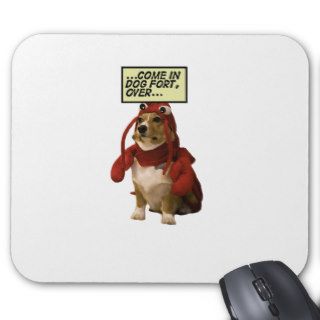 Dog Fort T shirt Mouse Pad