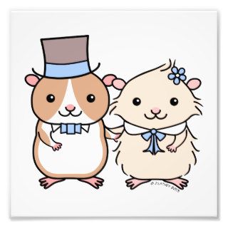 Hamster Wedding Couple Photograph
