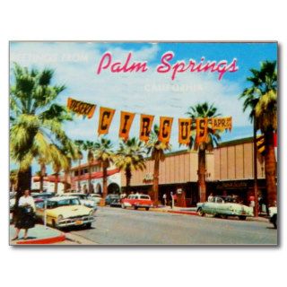 Palm Springs, California   Vintage Postcard