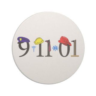 9 11 01   Remember Beverage Coaster