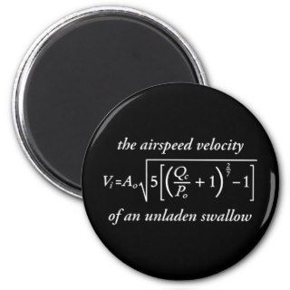 Airspeed Velocity Formula Magnet