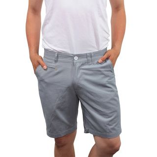 Something Strong Men's Slim Fit Light Grey Shorts Something Strong Shorts