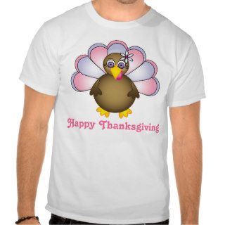 Happy Thanksgiving Mrs. Turkey Tee Shirt