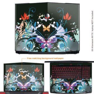 Matte Protective Decal Skin Sticker (Matte finish) for Alienware M17X with 17.3in Screen (view IDENTIFY image for correct model) case cover Matte_09 M17X 438 Computers & Accessories