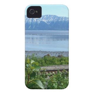 Alaska Mountain along Turnagain Arm iPhone 4 Case Mate Case