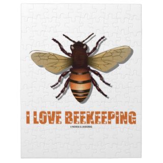 I Love Beekeeping (Bee) Jigsaw Puzzle