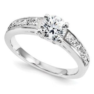 14kw Engagement Raw Casting (No stones included) Engagement Rings Jewelry