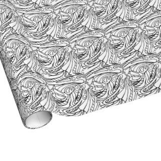 Color Me Zen Eight Wrapping Paper
