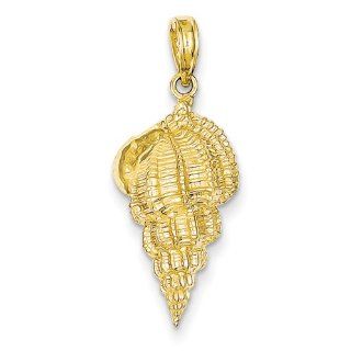 14k Conch Shell Pendant   JewelryWeb Jewelry