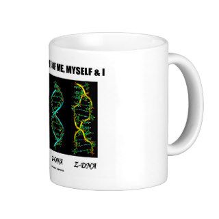 Three Types Of Me, Myself & I (A DNA B DNA Z DNA) Mug