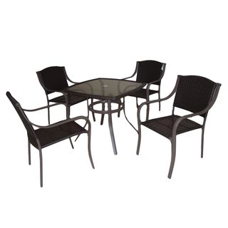 At Leisure 5 piece Woven Dining Set Dining Sets