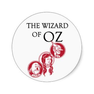 Wizard of Oz Characters Stickers