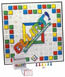 Blurt The Webster's Game of Word Racing Unknown Toys & Games