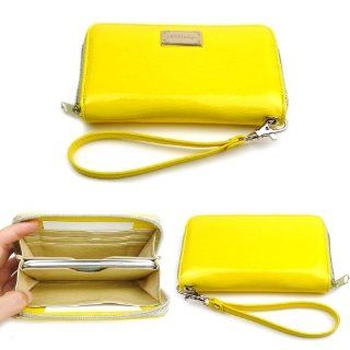 JAVOedge Zipper Wallet Case for iPhone, HTC One, Nokia Lumia, Galaxy Nexus, Samsung Galaxy S3   Yellow Cell Phones & Accessories