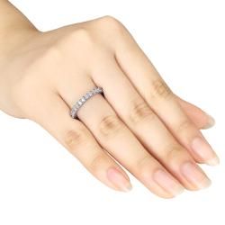 14k White Gold 1/3ct to 3ct TDW Diamond Eternity Ring (G H, I1 I2) Women's Wedding Bands