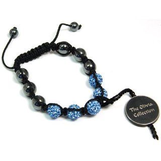 Toc Blue Crystal Ball Disco Ball Bracelet The Olivia Collection Jewelry
