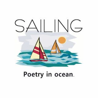 TOP Sailing, Poetry in Ocean Cut Out