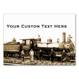 B&O Railroad Engine 932 Business Card Templates