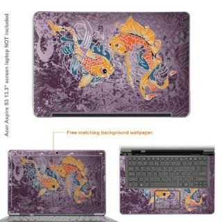 Decal Skin Sticker for Acer Aspire S3 with 13.3" screen case cover Aspire_S3 444 Electronics