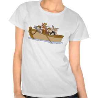 Peter Pan's Lost Boys in boat Disney Tshirt