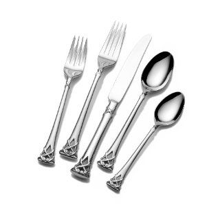 Wallace Constantine 18/10 45 Piece Flatware Set, Service for 8 Kitchen & Dining