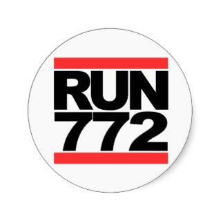 Run 772 Florida Sticker