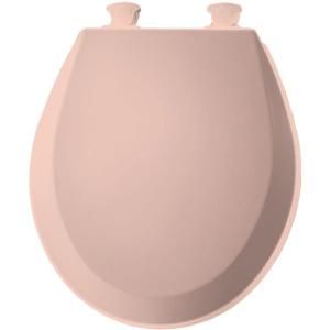 BEMIS Lift Off Round Closed Front Toilet Seat in Venetian Pink 500EC 063