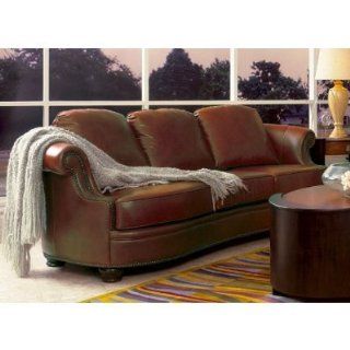 2pc Fairbanks Soft Top Grain Italian Leather Sofa Couch and Loveseat Set   Love Seats