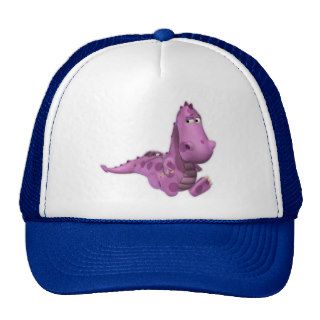 Baby Cartoon Dragons Smoky Trucker Hats