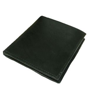 Genuine Leather Hollywood Tag Hipster Bi Fold Wallet Men's Wallets